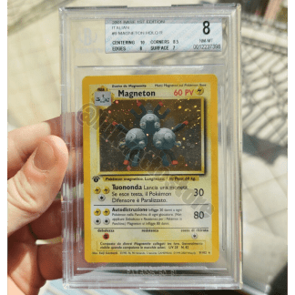 Bgs 8 Magneton Prima Edizione Set Base - 1st Ed Magneton Base Set Pokémon ITA
