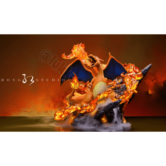 GENESIS Studio Charizard con LED - Pokémon Resin Statue