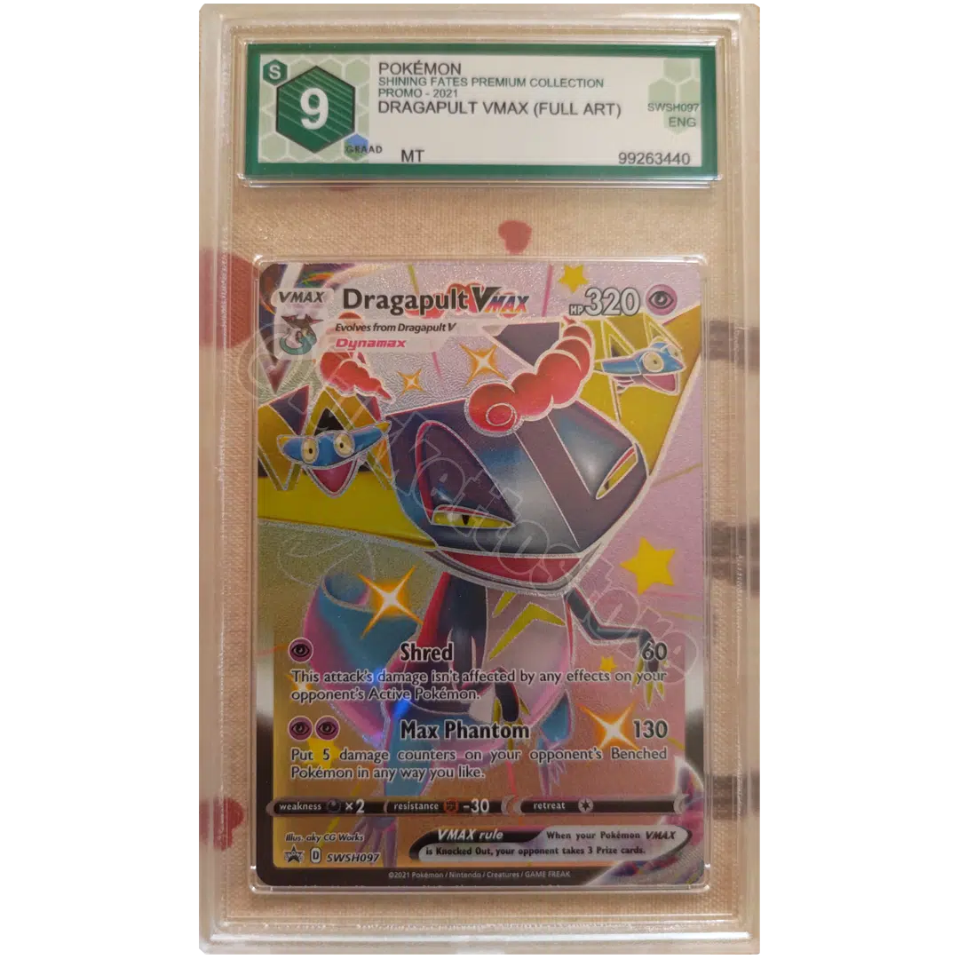 Pokรจmon Dragapult Vmax Shiny Graad 9 (ENG) - Psa 9 Dragapult Vmax Shiny V Star