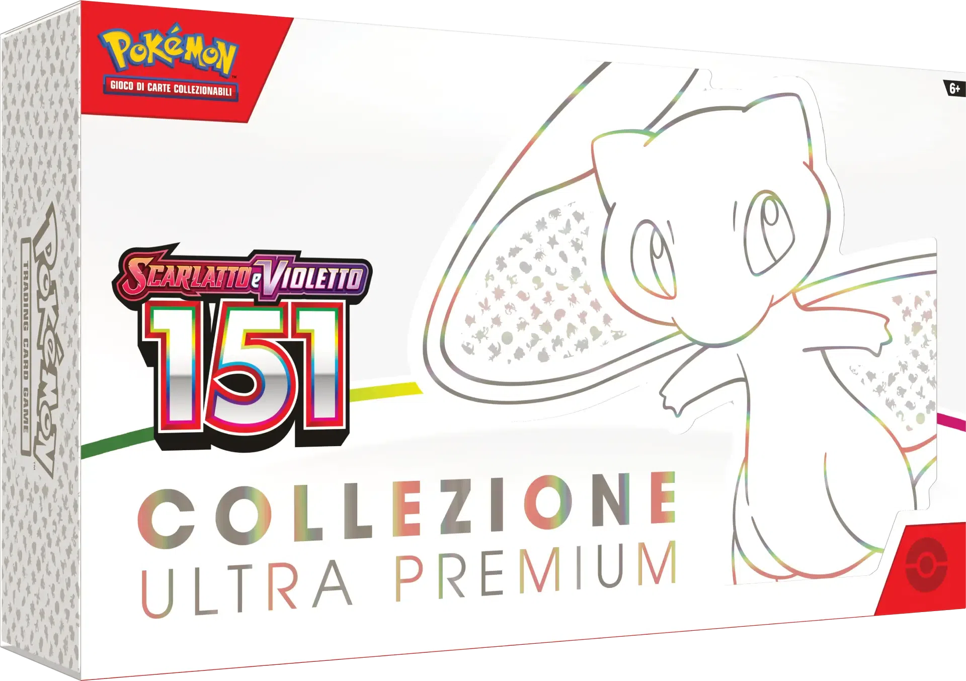 Pokémon Collezione Speciale Mew ITA Set Scarlatto e Violetto: 151 - Ultra Premium Collection Set Violet and Scarlet: 151 - Mew 2023