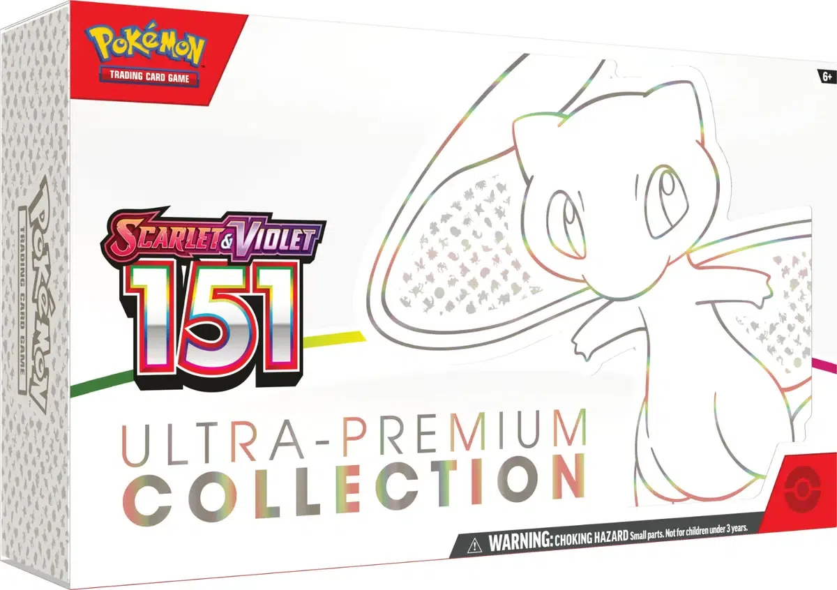 Pokémon Ultra Premium Collection Set Violet and Scarlet: 151 Mew 2023 - Collezione Speciale Mew ENG Set Scarlatto e Violetto: 151
